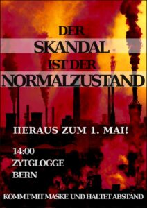 Heraus zum revolutionären 1.Mai in Bern @ Zytglogge Bern